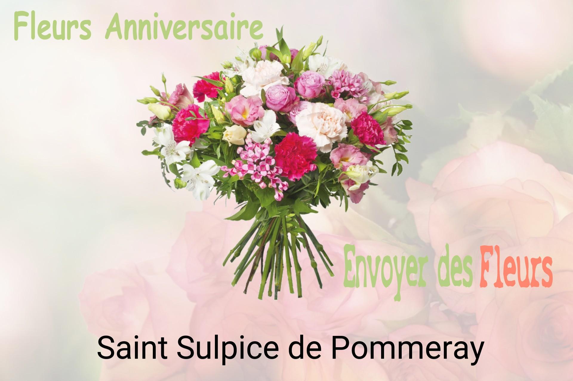 Bouquet de fleurs d’anniversaire livré à Saint-Sulpice-de-Pommeray