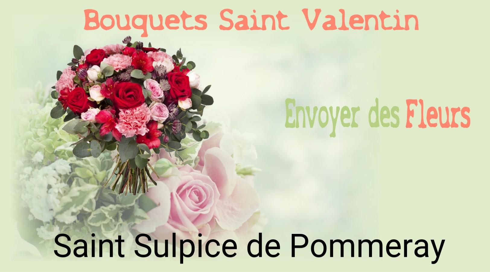 Roses de Saint-Valentin livrées à Saint-Sulpice-de-Pommeray